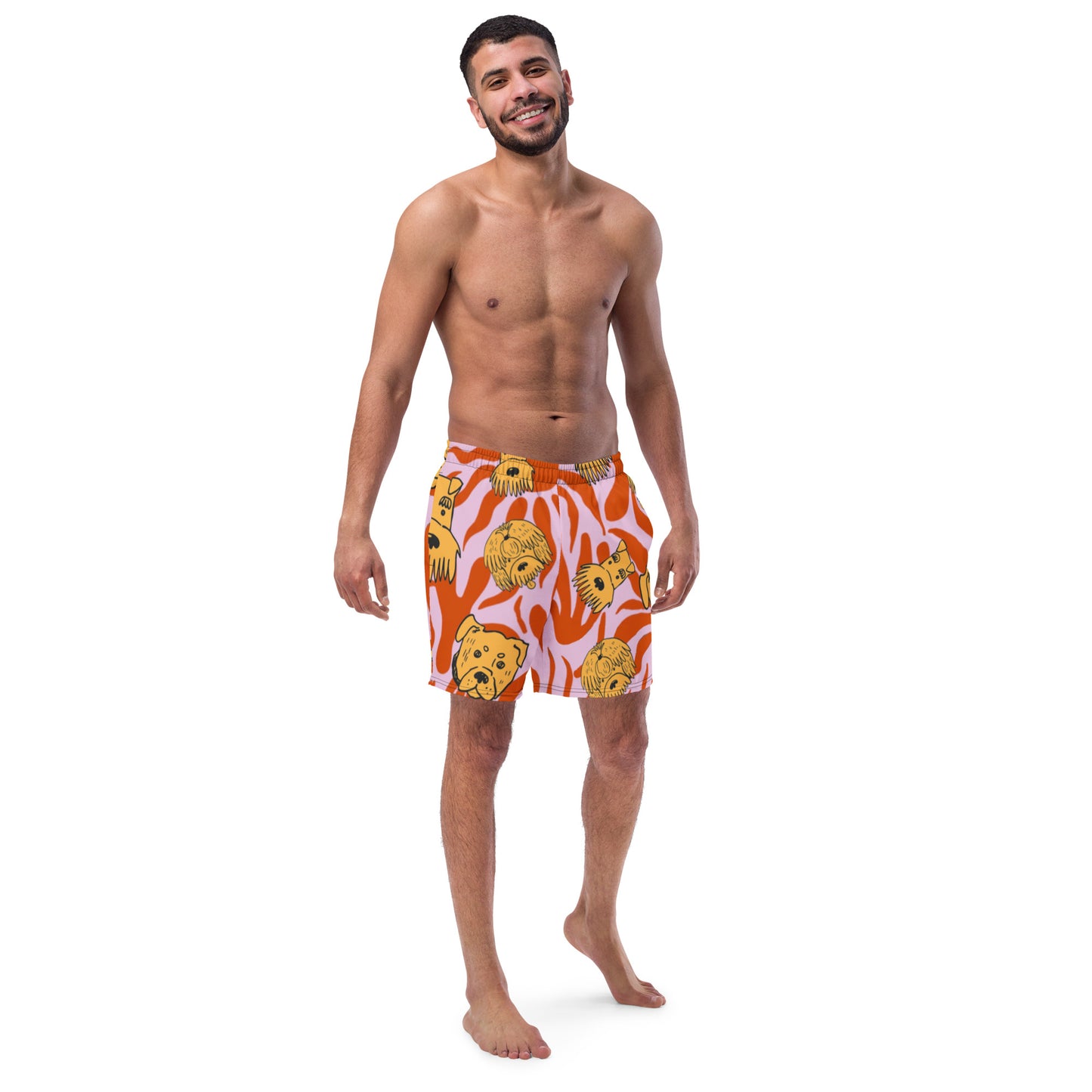 Yellow Sunrise swim short