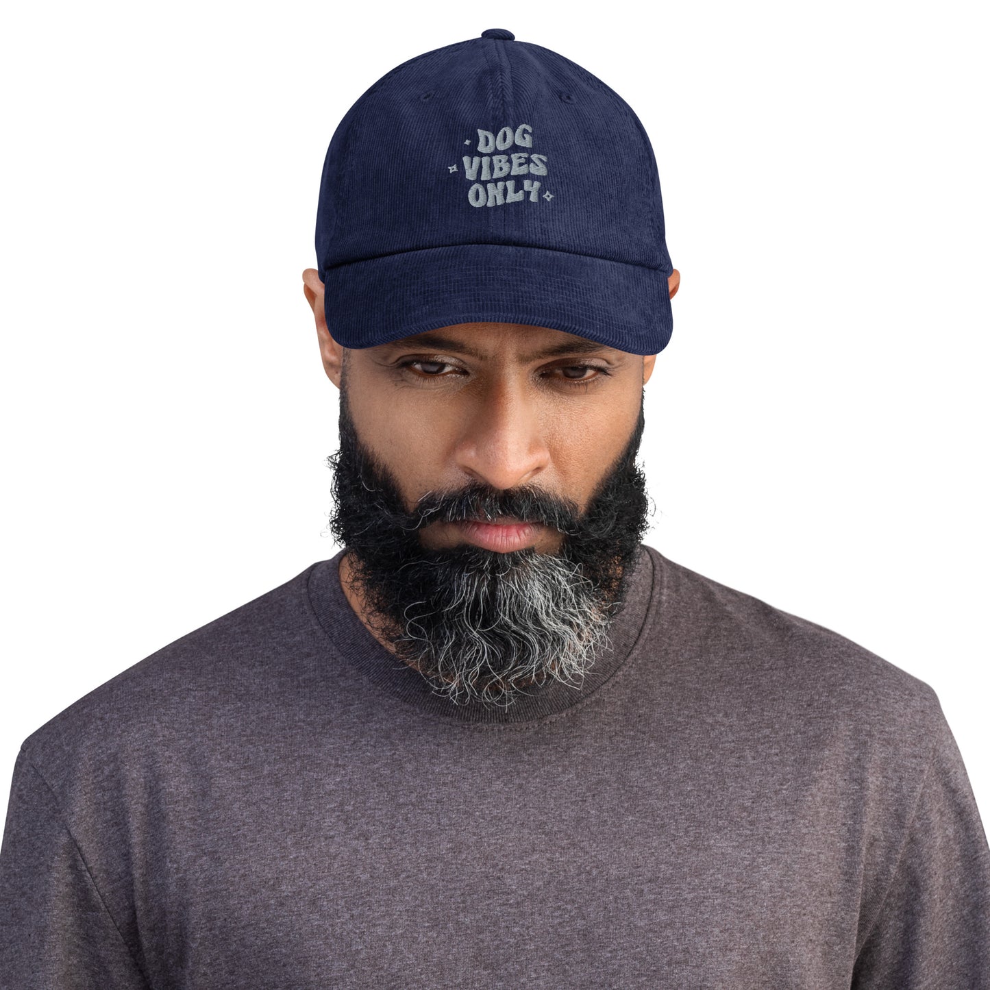 Corduroy Dog Vibes Cap
