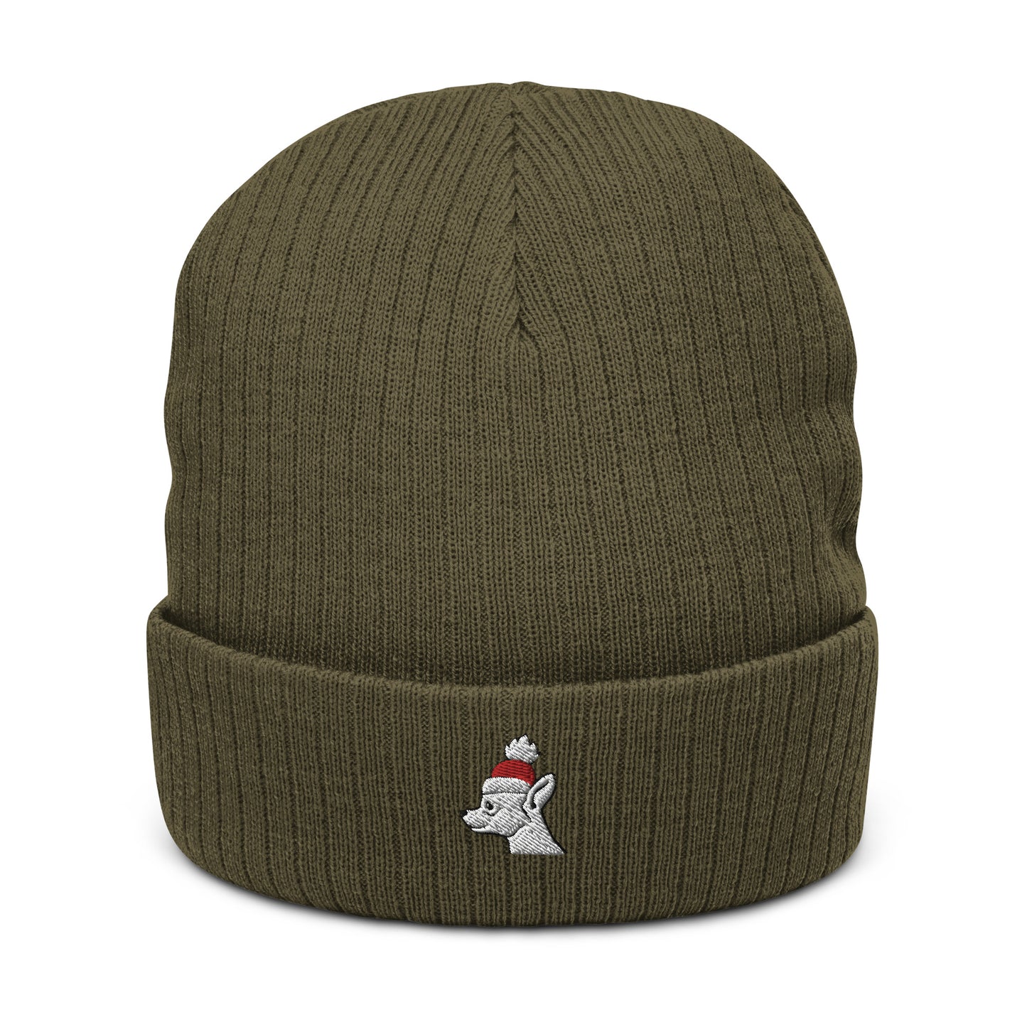Chihuahua Christmas beanie