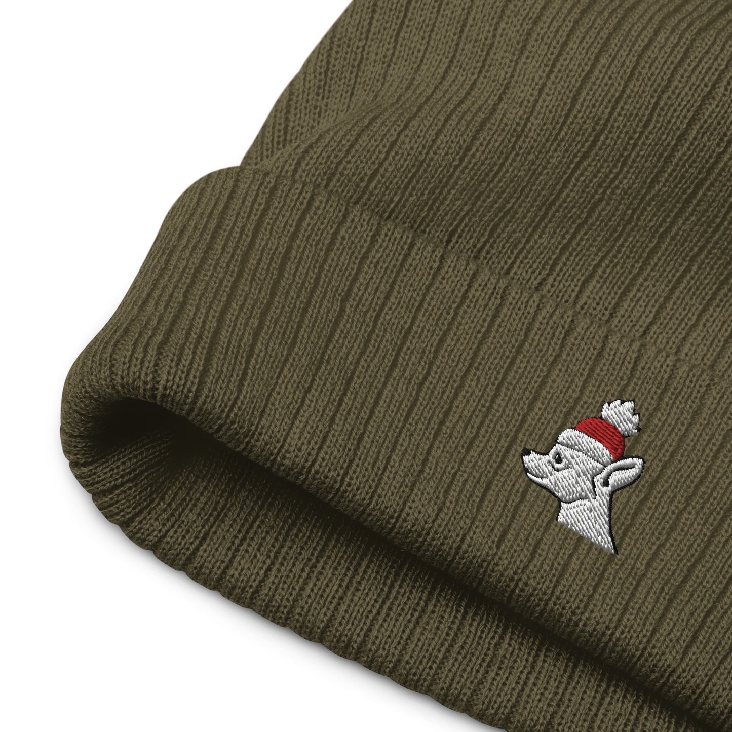Chihuahua Christmas beanie