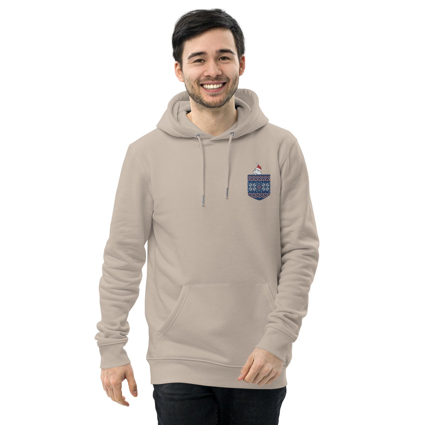 Schnauzer Christmas ECO Hoodie