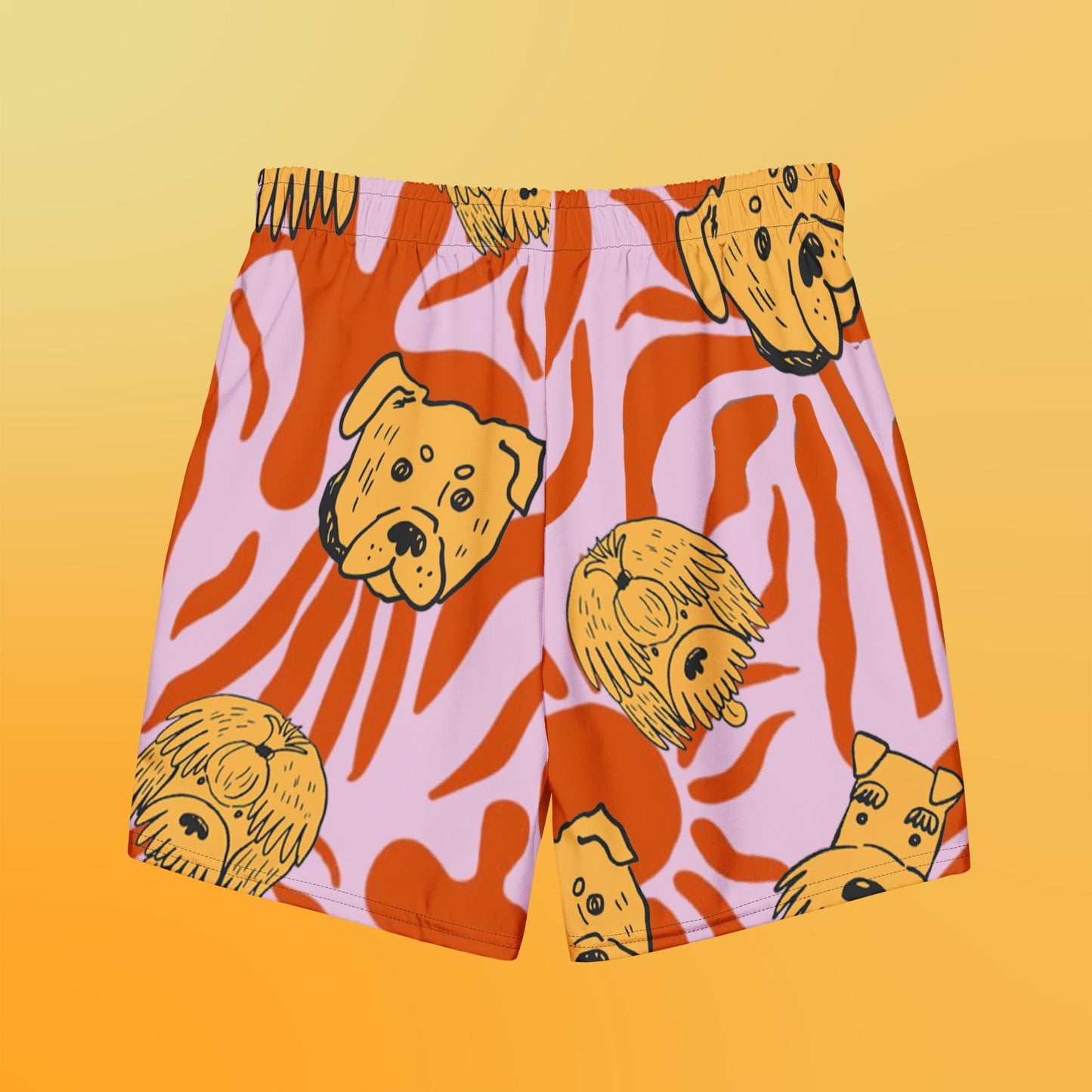 Yellow Sunrise swim short