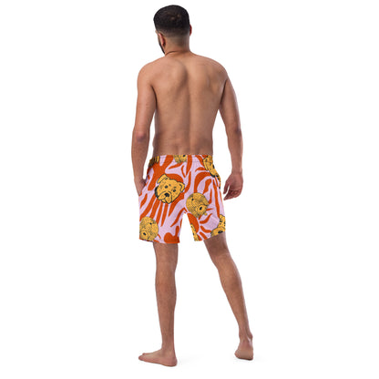 Yellow Sunrise swim short