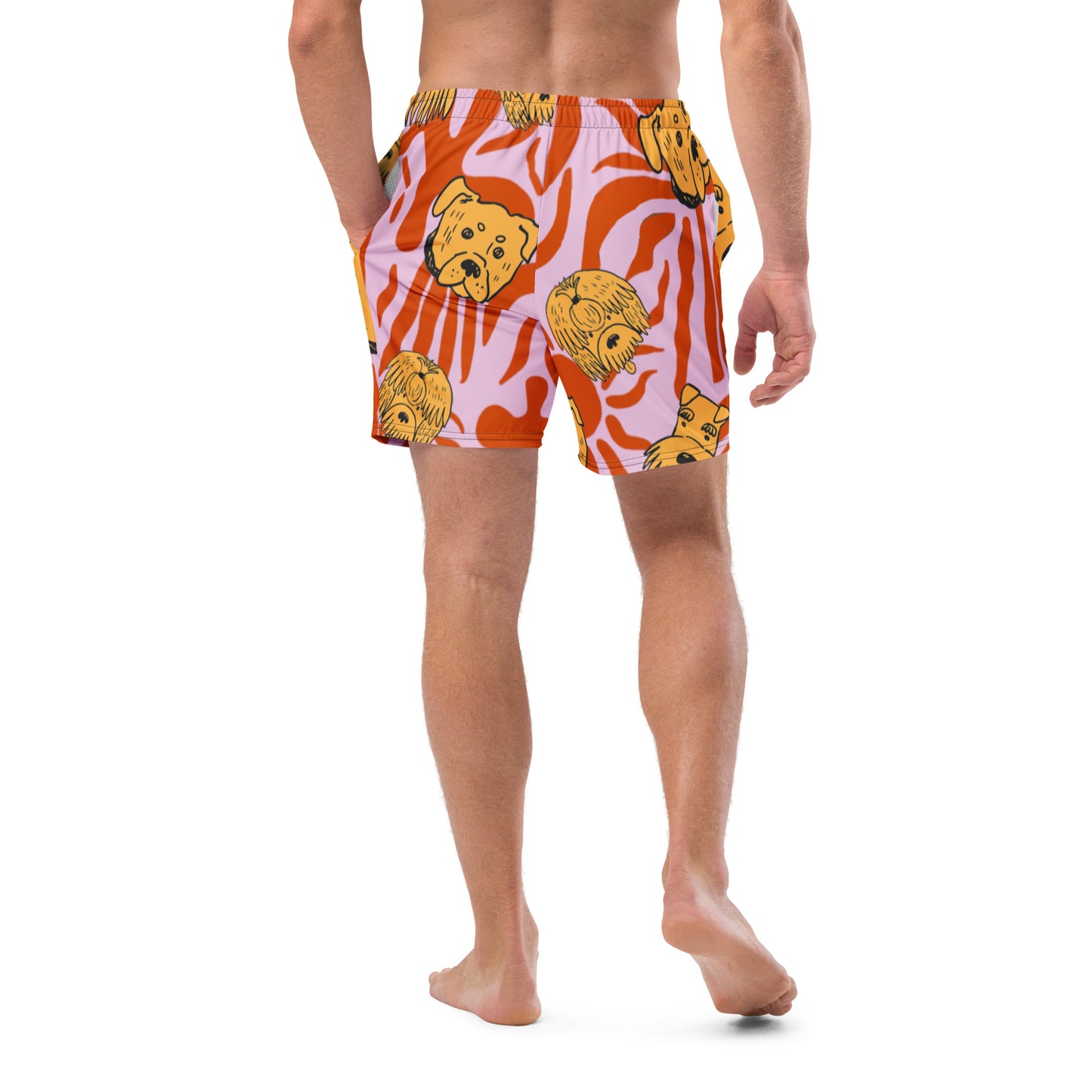 Yellow Sunrise swim short