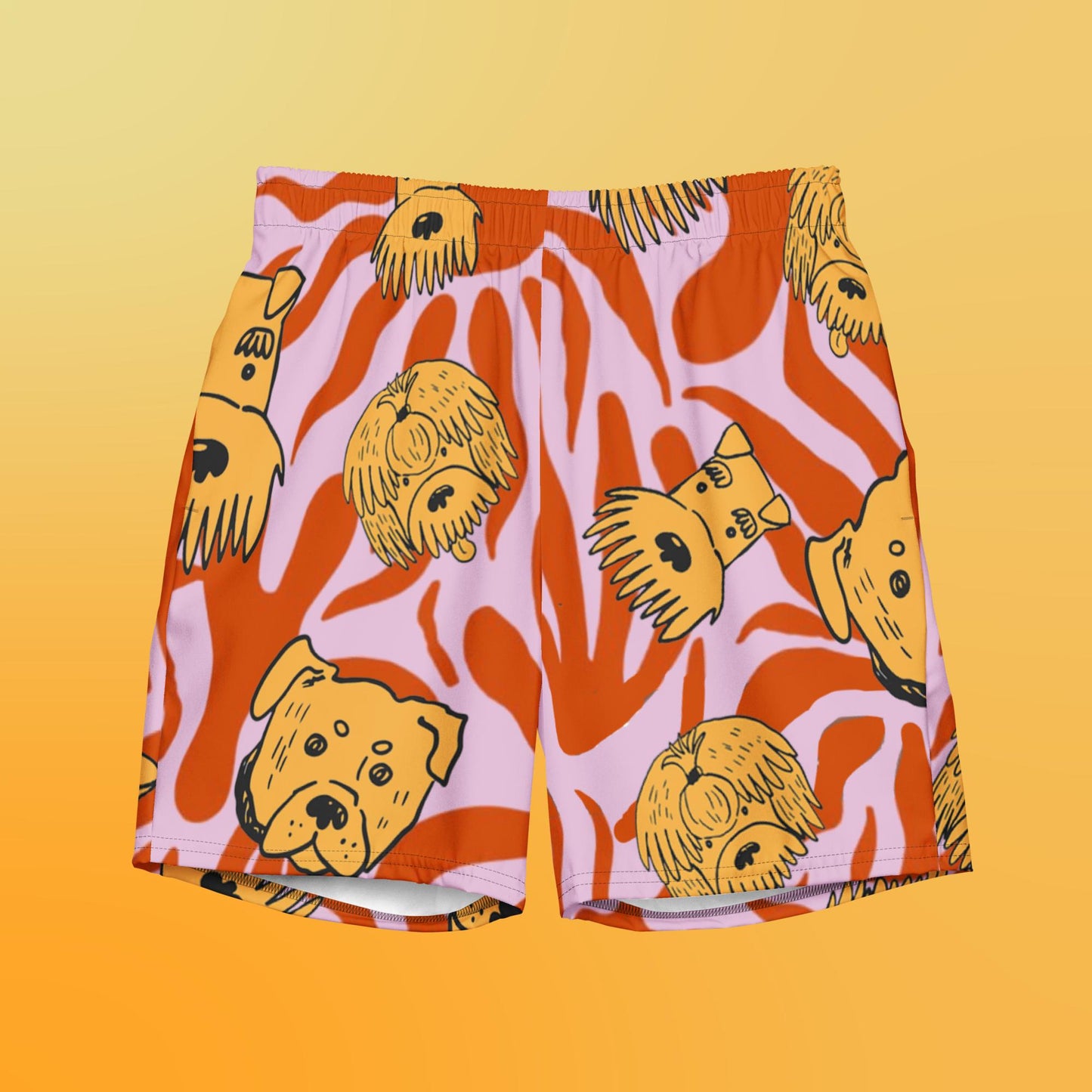 Yellow Sunrise swim short