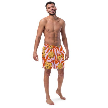 Yellow Sunrise swim short