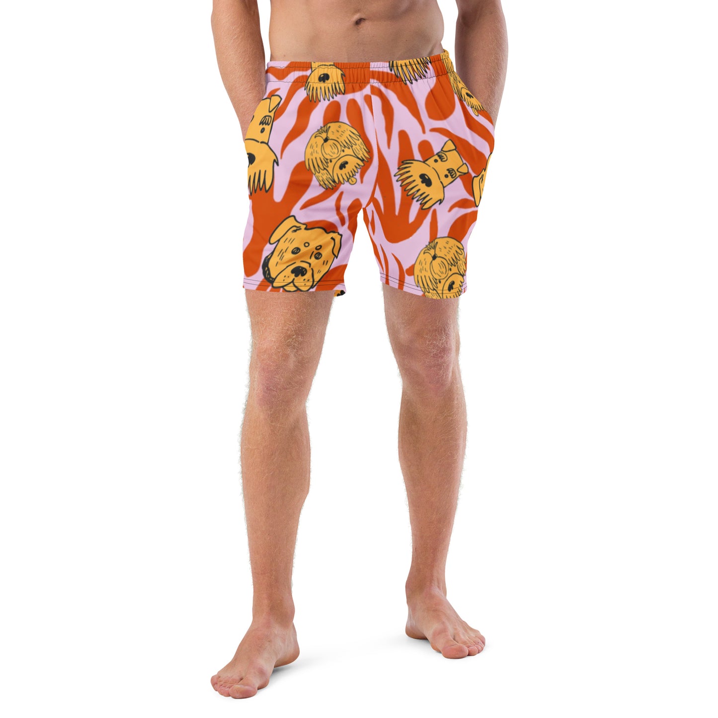 Yellow Sunrise swim short