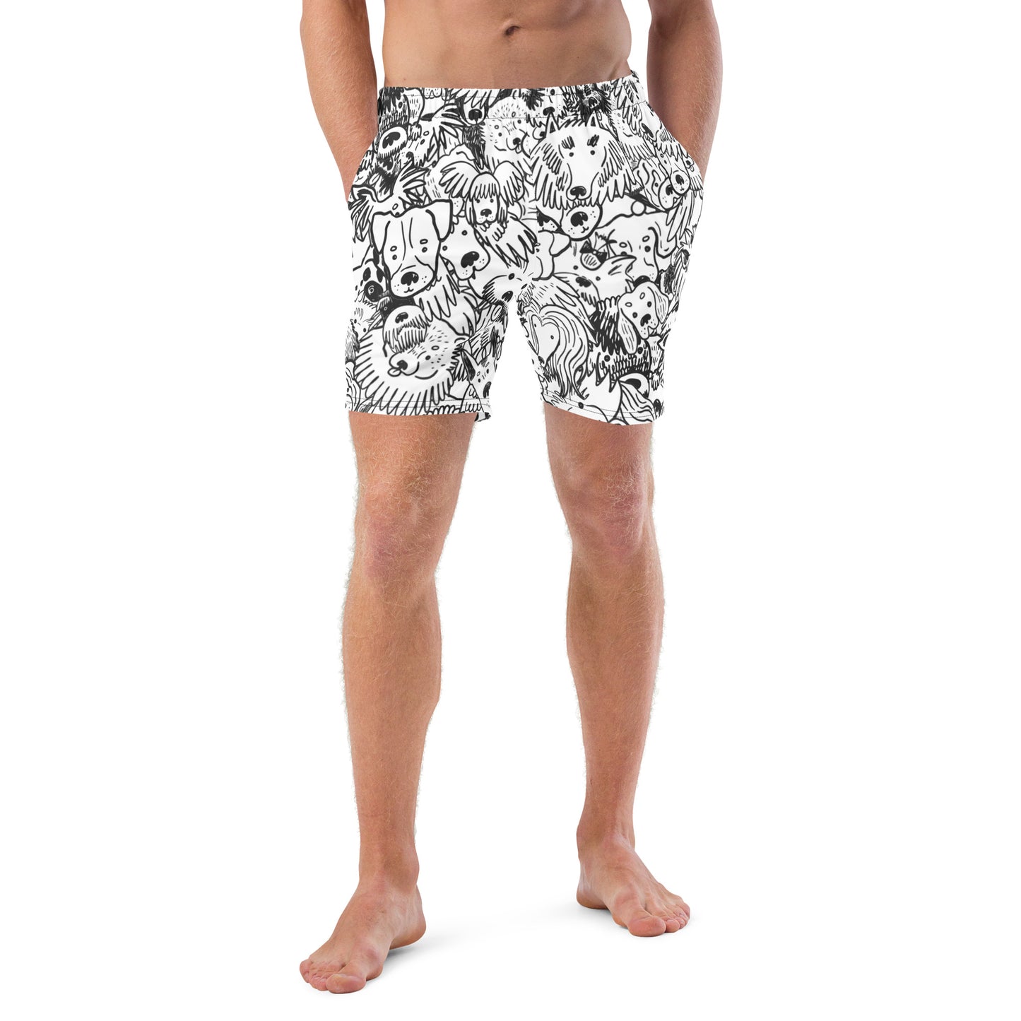 Salty Doggos swim short