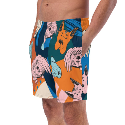 Pink Sunset swim short