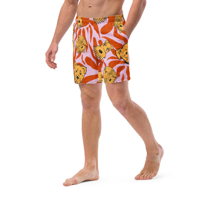 Yellow Sunrise swim short