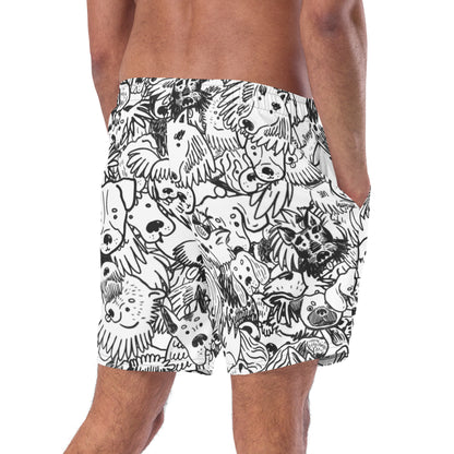 Salty Doggos swim short