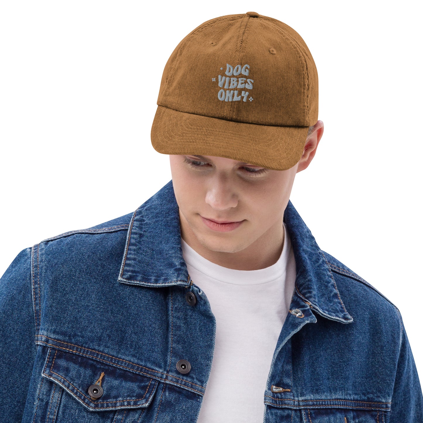 Corduroy Dog Vibes Cap