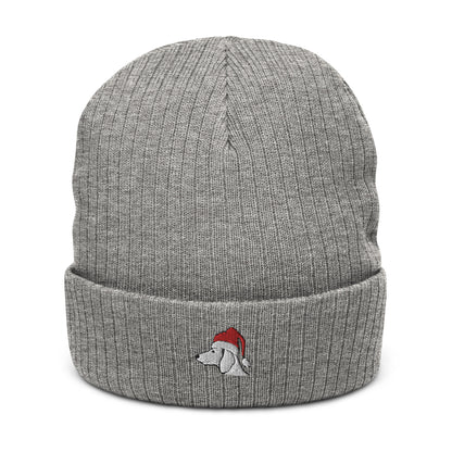 Teckel Christmas beanie