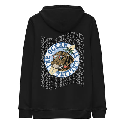 The Ocean is Calling ECO black Hoodie