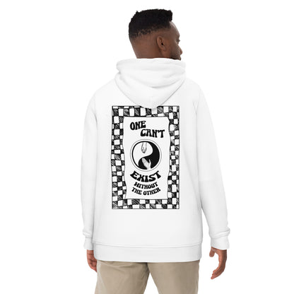 Yin Yang dog ECO hoodie