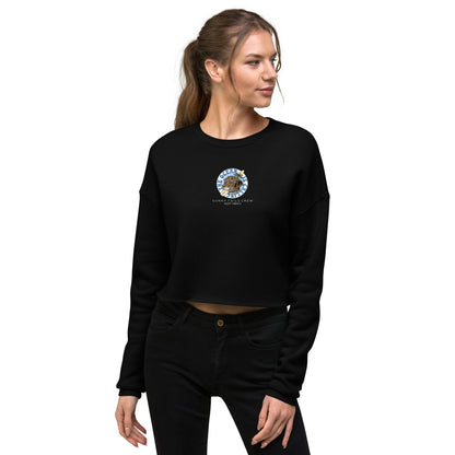 The Ocean is Calling Crop Sweater