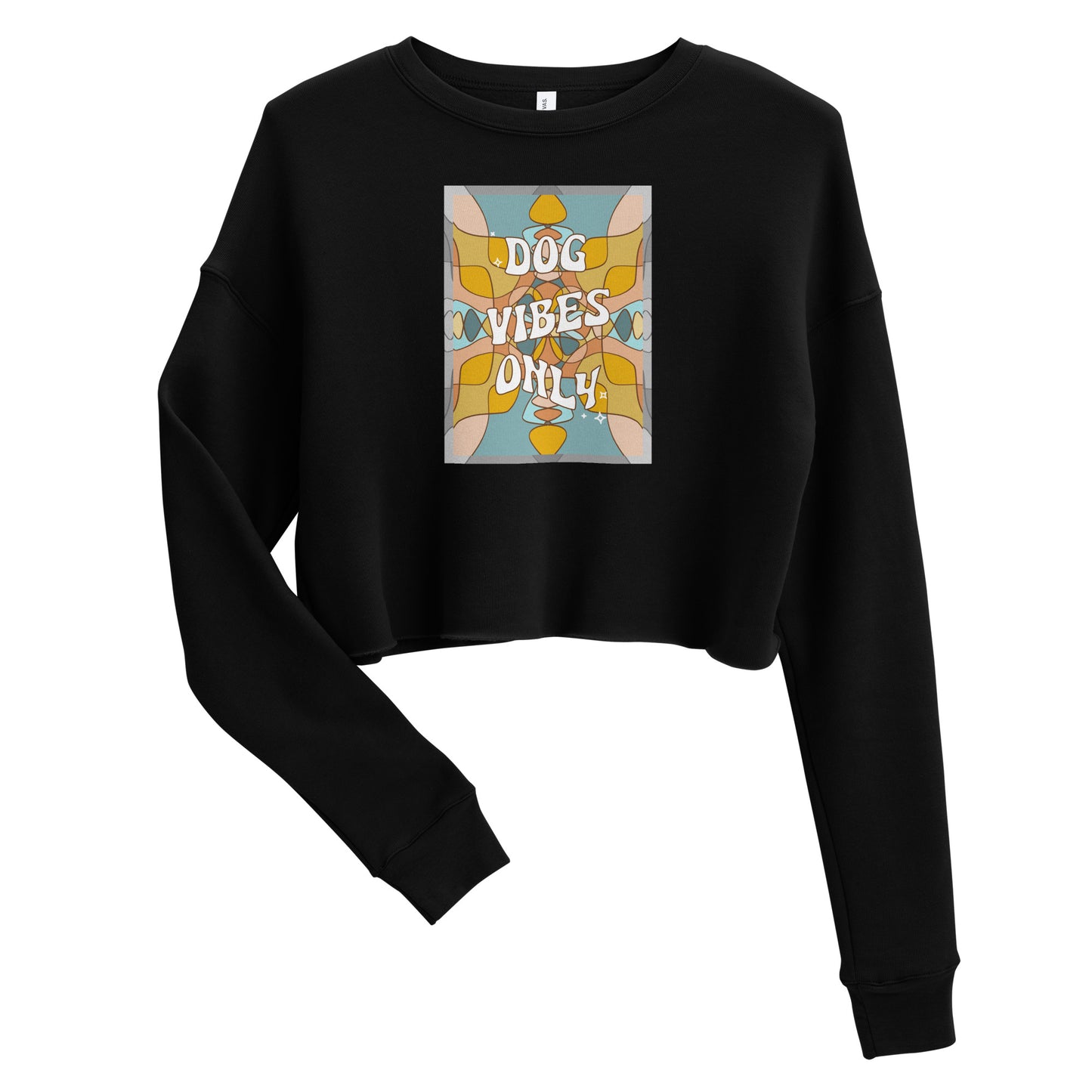 Dog Vibes Only Crop Sweater