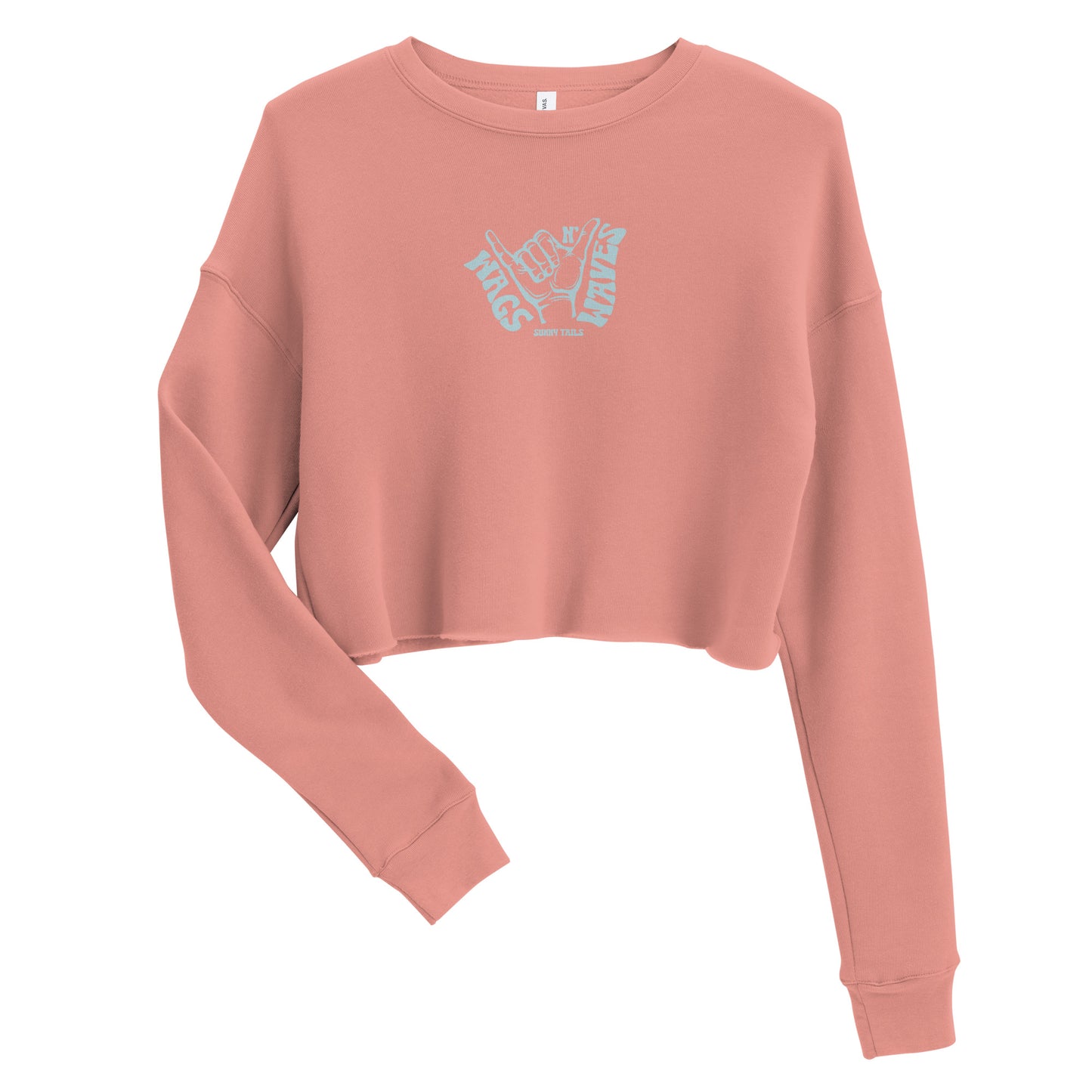 Wags and Shaka Crop Sweater